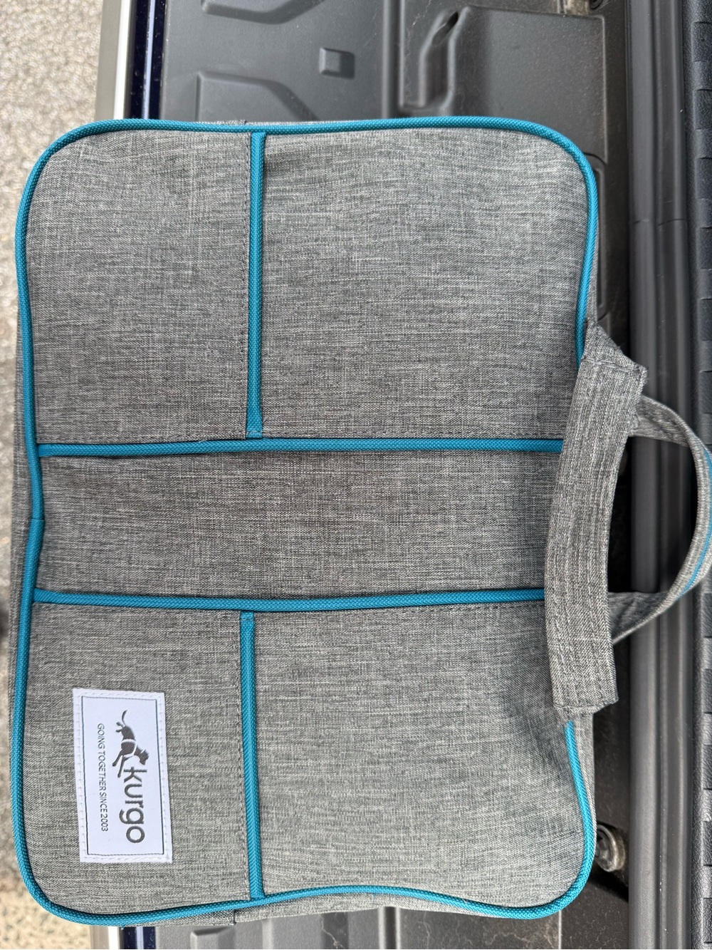 Kurgo Gray dog travel cover for vehicle